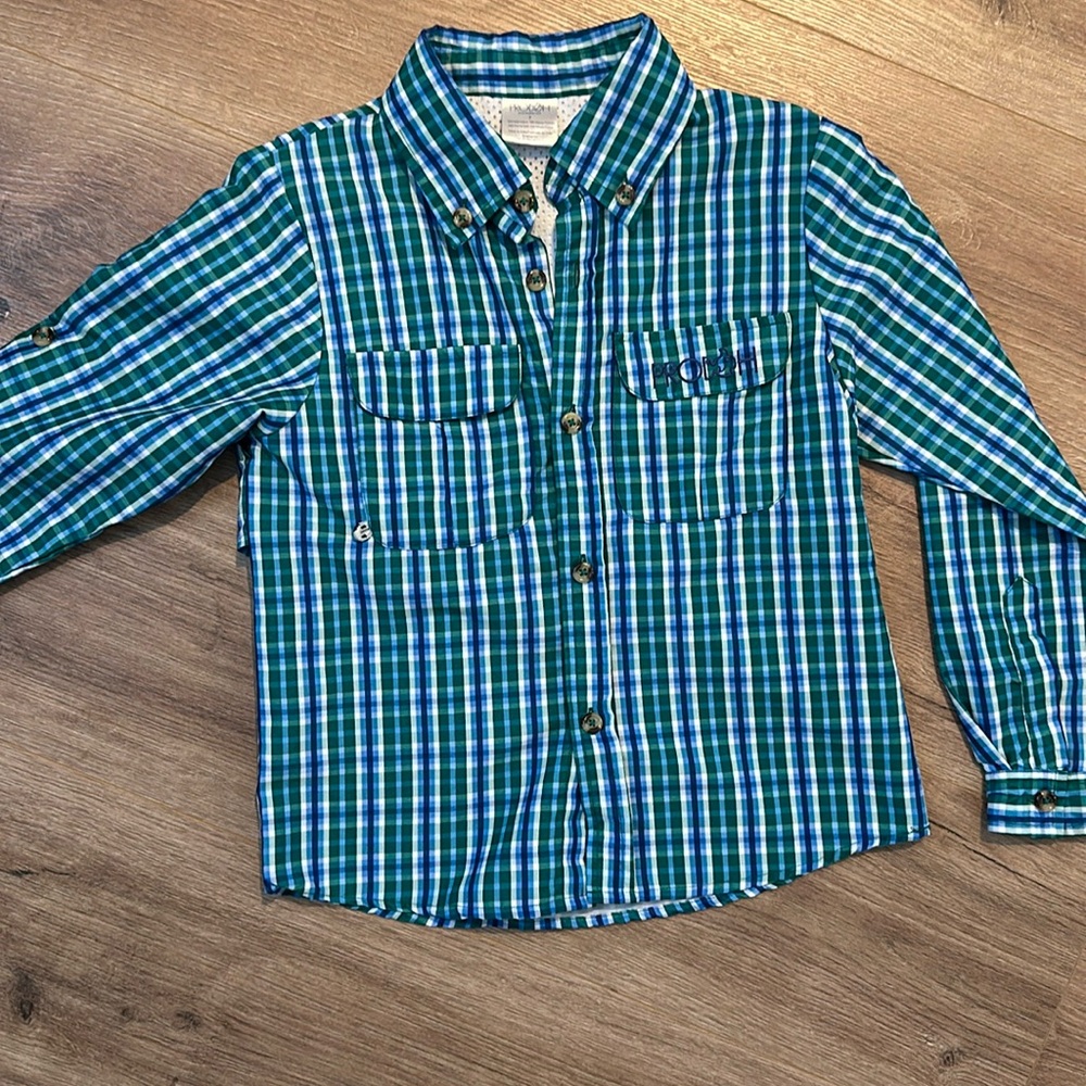 Prodoh kids fishing style shirt
